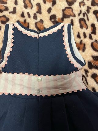 Vestido Bebé Basmarti Azul Marino