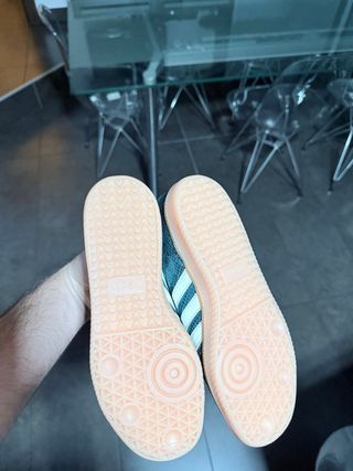 Adidas Samba OG Mujer Verde/Blanco