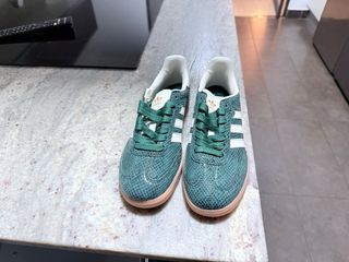 Adidas Samba OG Mujer Verde/Blanco
