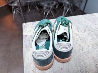 Adidas Samba OG Mujer Verde/Blanco