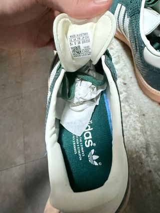 Adidas Samba OG Mujer Verde/Blanco