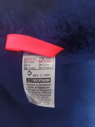 Conjunto nieve niña