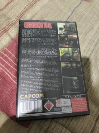 Resident Evil Saturn Completo Capcom