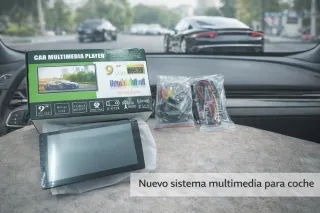 Sistema Multimedia para Coche 9 HD LCD