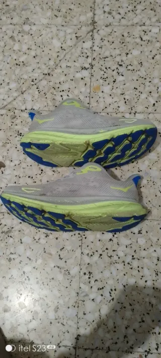 Zapatillas Hoka Clifton 9 Gris/Azul