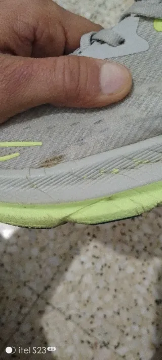 Zapatillas Hoka Clifton 9 Gris/Azul