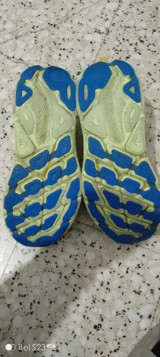 Zapatillas Hoka Clifton 9 Gris/Azul