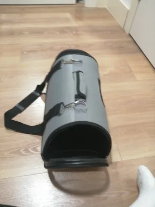 Transportín Mascotas Pequeñas Gris