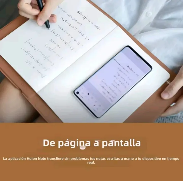 Cuaderno dibujo Inteligente Huion Note con Pencil
