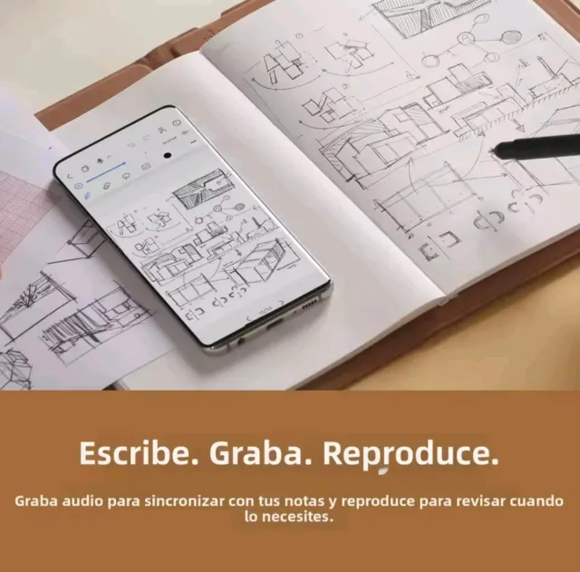 Cuaderno dibujo Inteligente Huion Note con Pencil