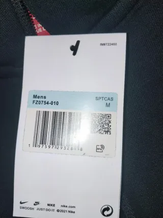 Conjunto Chándal Nike Negro Niño