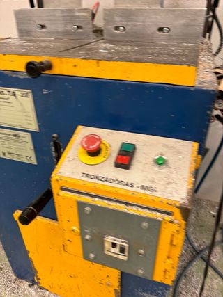 Tronzadora MG TLG-350-SA con guía tope