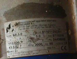 Generador Eléctrico Honda