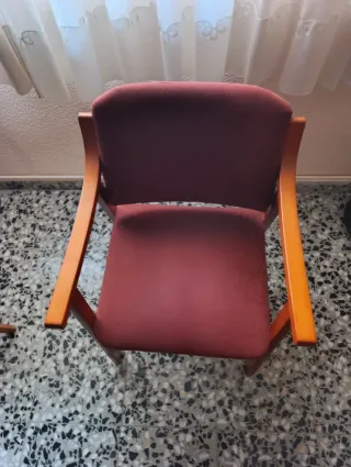 Sillas de comedor tapizadas madera