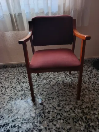 Sillas de comedor tapizadas madera