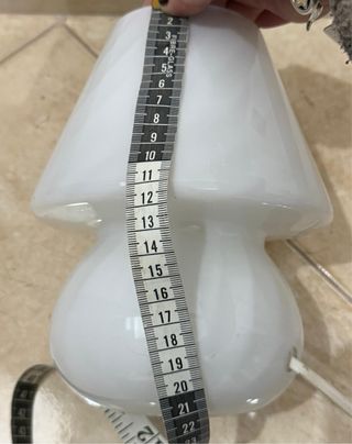 Lampada da tavolo in vetro Murano