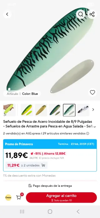 Señuelo pesca siluro lucio black bass depredadores