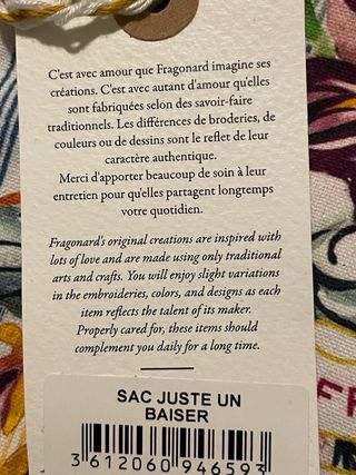 Borsetta Fragonard floreale