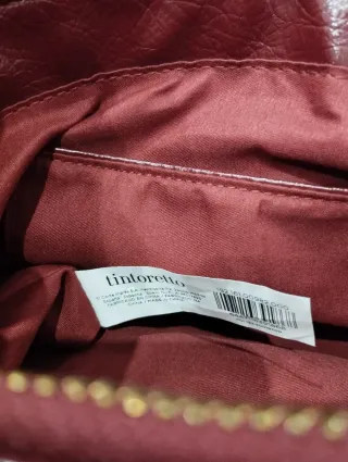 Bolso Tintoretto burdeos