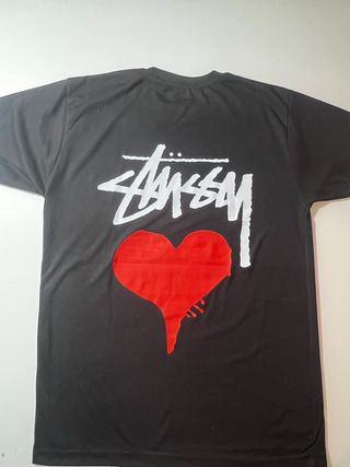 Camiseta Stussy Negra Talla S