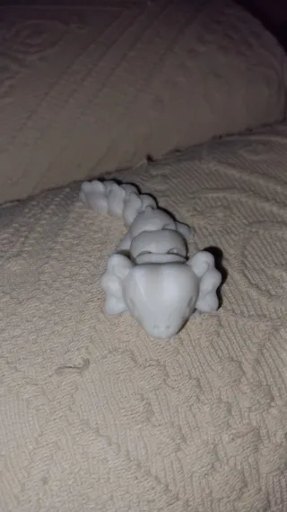 Axolote articulado impreso 3D