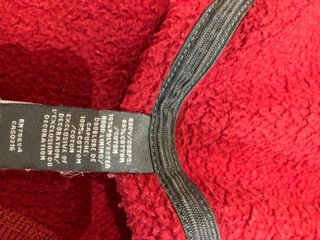 Sudadera Abercrombie & Fitch Roja Ath Dept