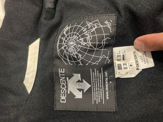 Anorak Esquí Descente Rojo/Negro