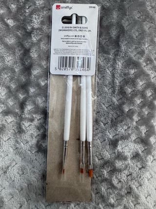 Conjunto 3 Pincéis Cosméticos Smiffy's