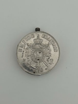 Encendedor Vintage Moneda Napoleón III
