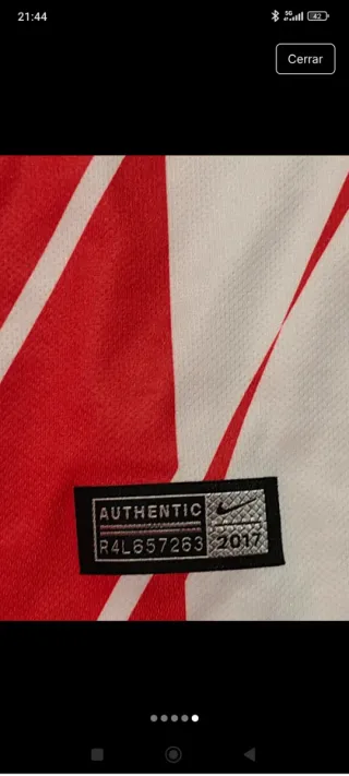 Camiseta Atlético de Madrid Original Nike