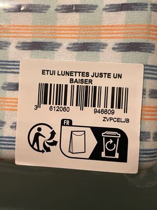 Porta occhiali Fragonard floreale