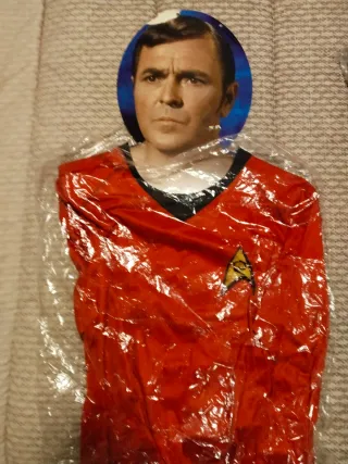 Disfraz Star Trek uniforme rojo