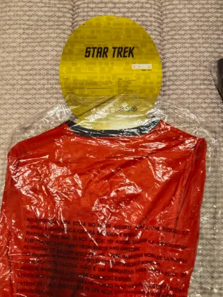Disfraz Star Trek uniforme rojo