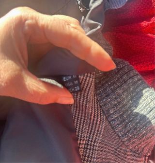 Cazadora bomber mujer cuadros