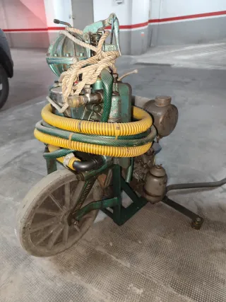 Carretilla fumigadora