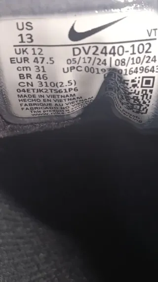 NIKE LUNAR ROAM T47.5