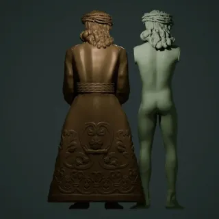 Cristo de la Sentencia para vestir