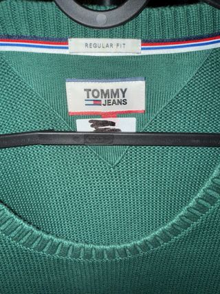 Jersey Tommy Hilfiger Verde Hombre Vintage