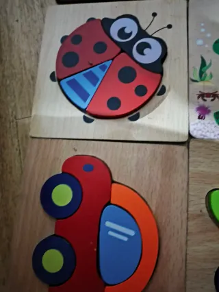 Puzzle in legno animali per bambini
