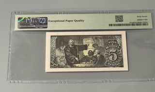 Billete 5 Pesetas España 1943 PMG 67 EPQ