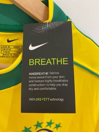 Camiseta Ronaldo Nazario 9 Brasil Talla M