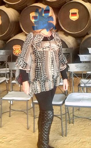 Blusa My Story Talla XL Animal Print