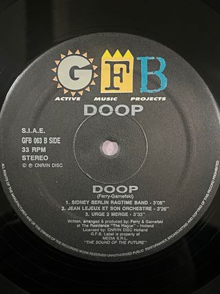 Doop "Doop" vinile musica house / electro swing 90