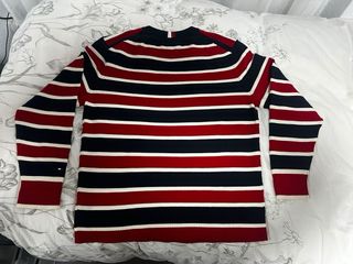 Polo Tommy Hilfiger Talla M Rayas