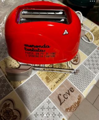 Tostapane Kooper Merenda Tostata Rosso