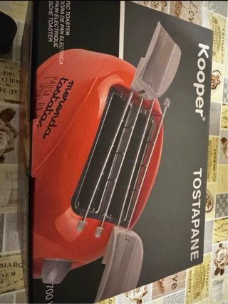 Tostapane Kooper Merenda Tostata Rosso