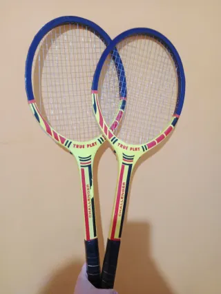 2 Raquetas Bádminton True Play Challenger