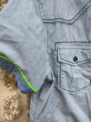 Casaco Estilo Militar - Detalhes Neon (Tam. L)