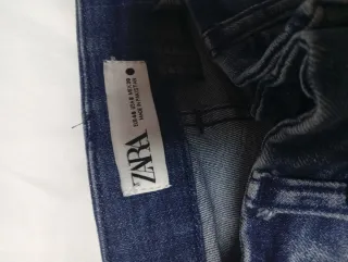 Vaqueros Zara Pitillo Lycra Talla 40 Nuevo