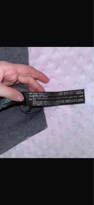 Jersey Zara cuello alto gris